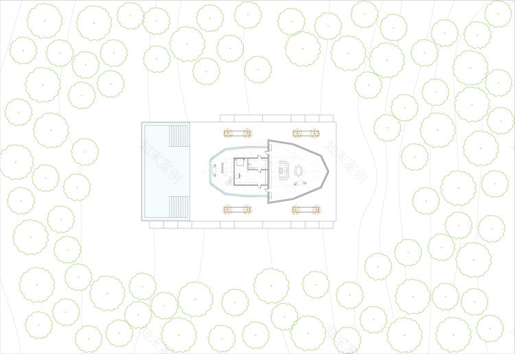 山间“贝壳”别墅-3