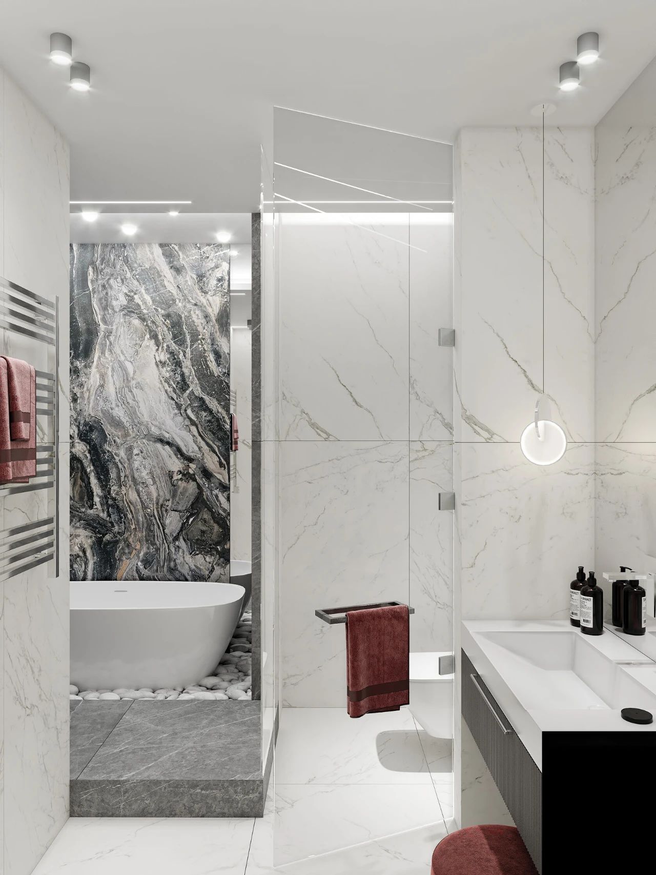 现代简约公寓设计丨MART Architects-35