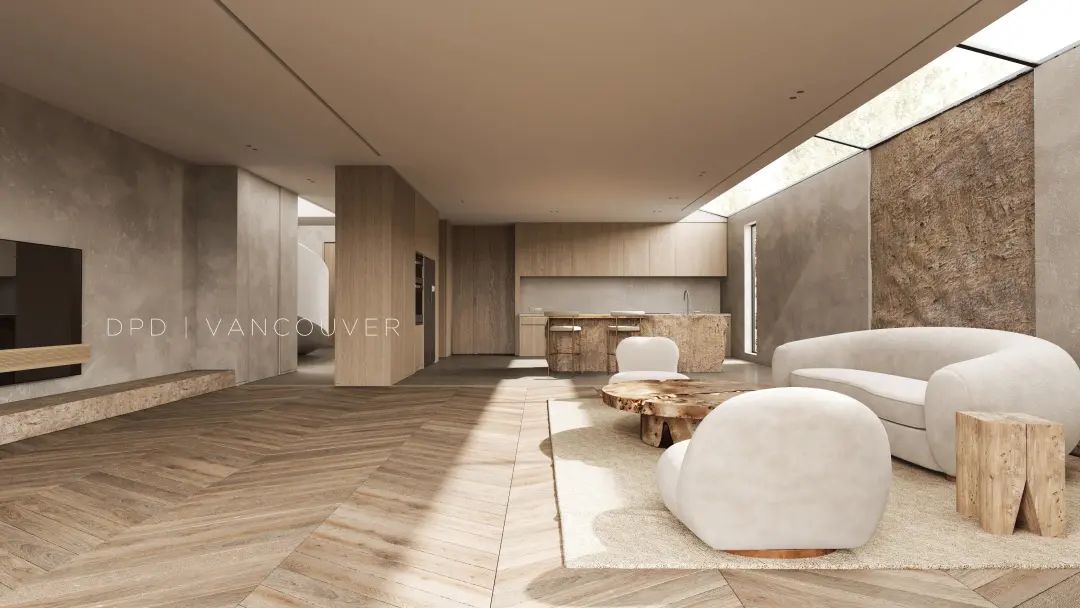 温哥华梁宅 | 简约侘寂,与自然共融-19