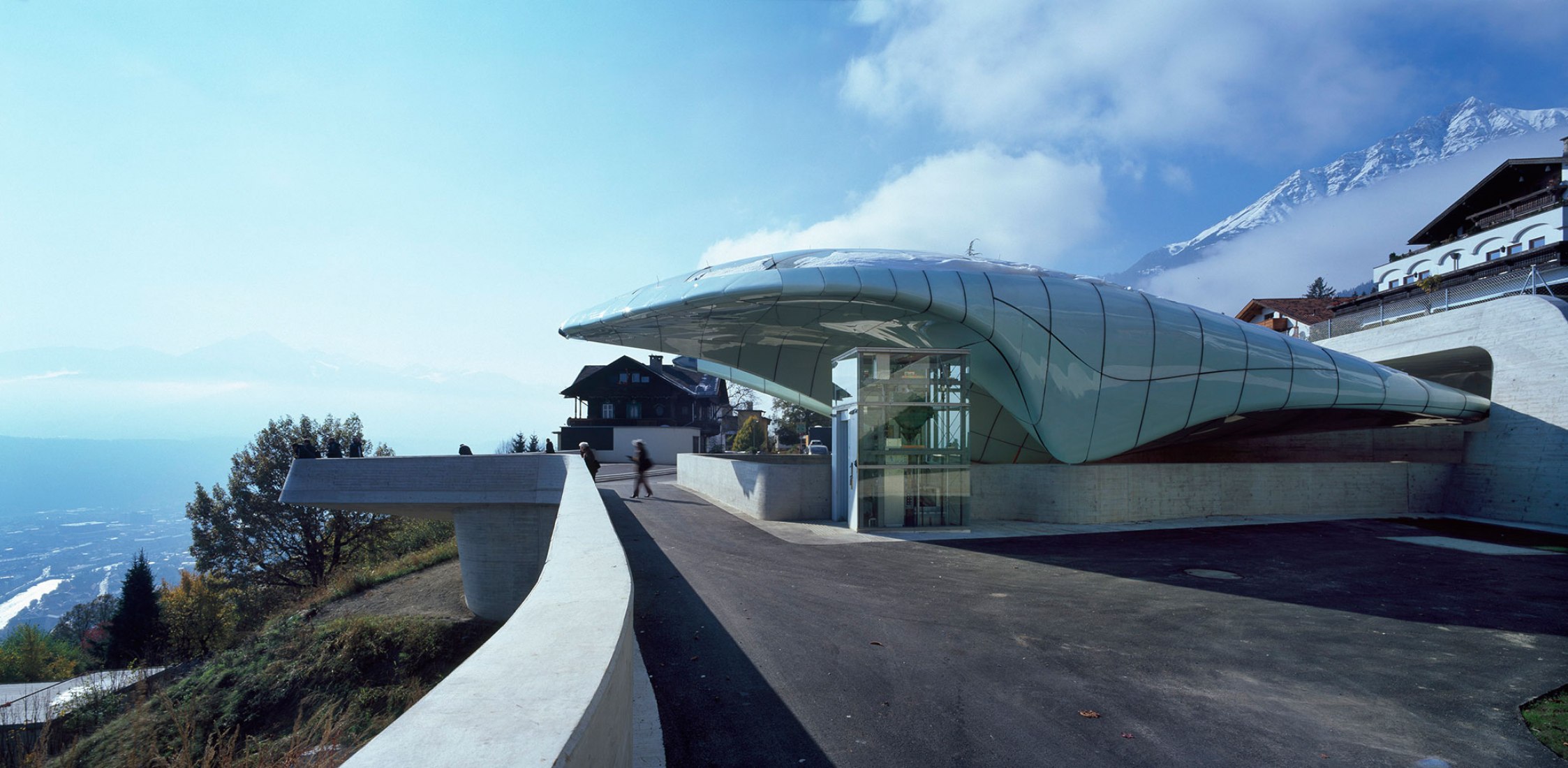 因斯布鲁克Nordpark缆车及四个车站设计丨奥地利丨扎哈·哈迪德建筑事务所（Zaha Hadid Architects）-23