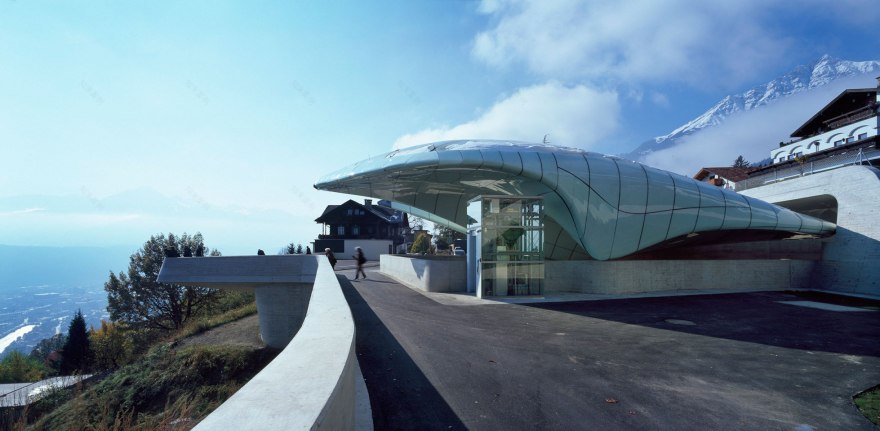 因斯布鲁克Nordpark缆车及四个车站设计丨奥地利丨扎哈·哈迪德建筑事务所(Zaha Hadid Architects)-23