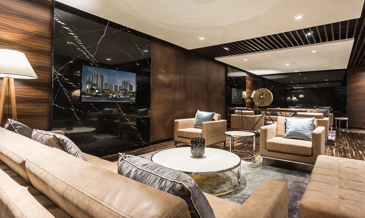 Superluxe贵宾休息厅  The Blue Leaves Design-1