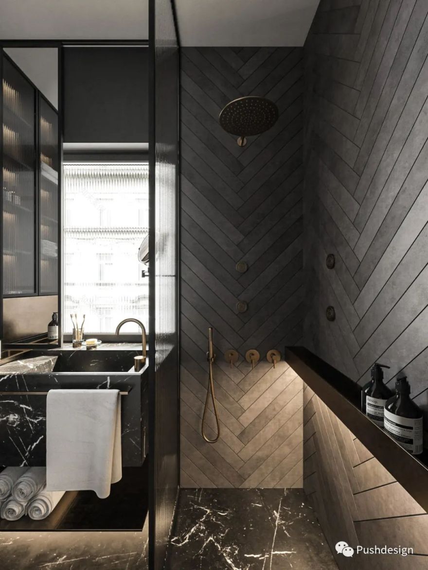 简约轻奢生活艺术空间设计丨璞石建筑空间-11