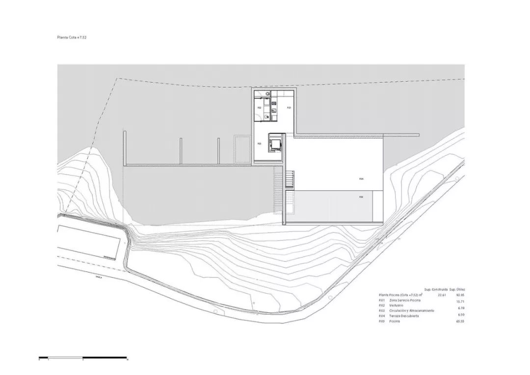 白色极简,融入自然的住宅设计-61