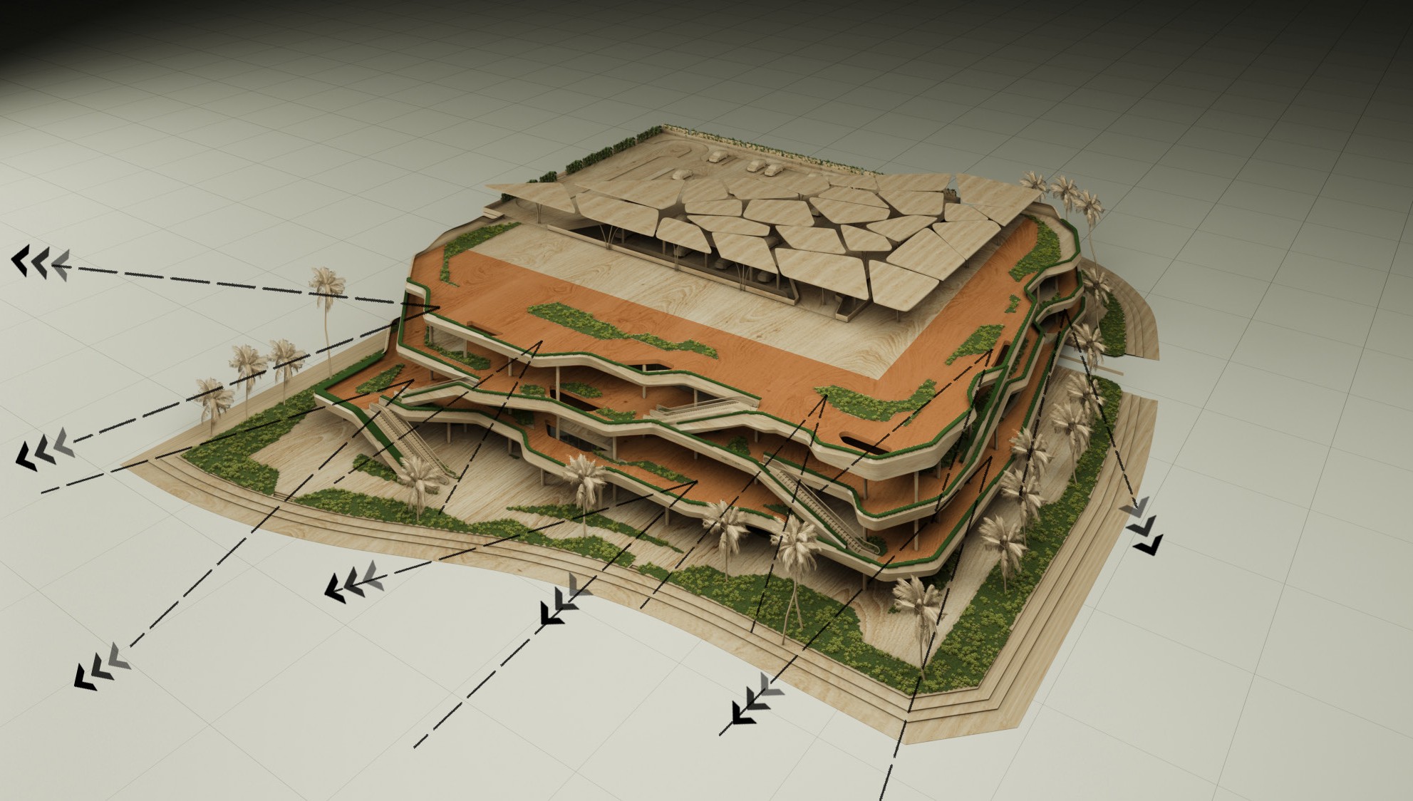 El Khobar 带状购物中心丨沙特阿拉伯丨mimar Egypt-16