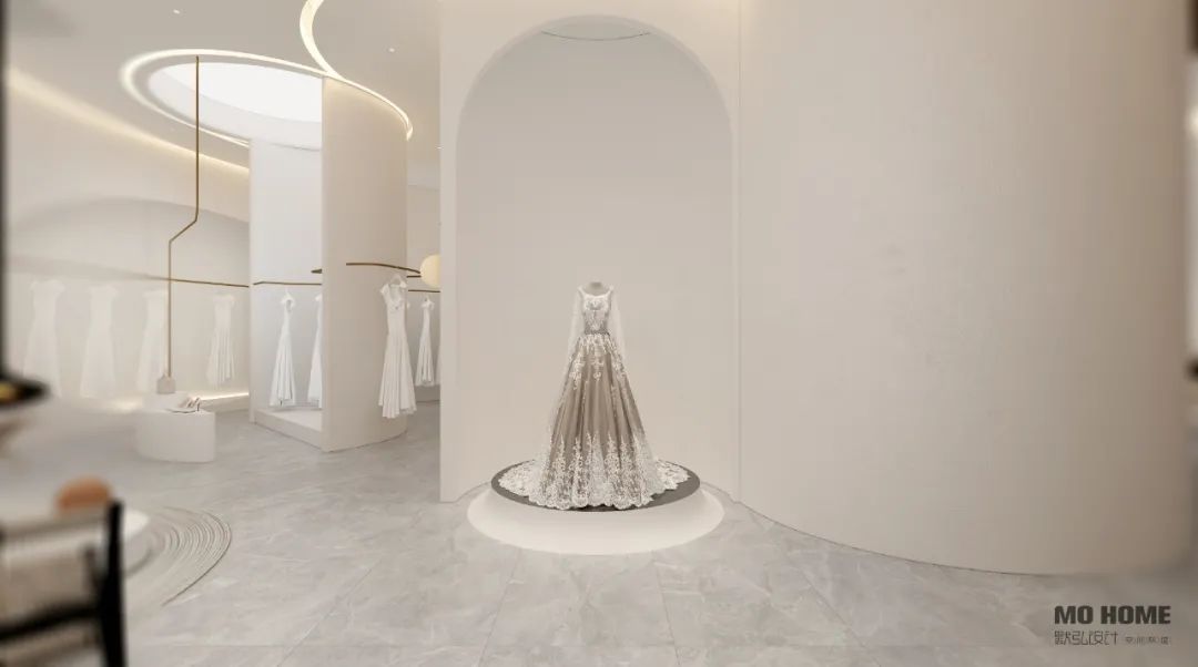 极简唯美婚纱店丨中国兰州丨默弘设计-20