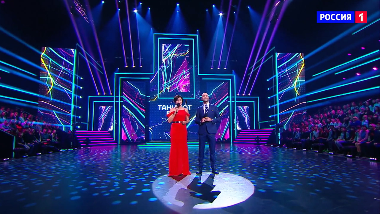 "EVERYBODY DANCE!" 音乐秀电视布景设计丨俄罗斯-11