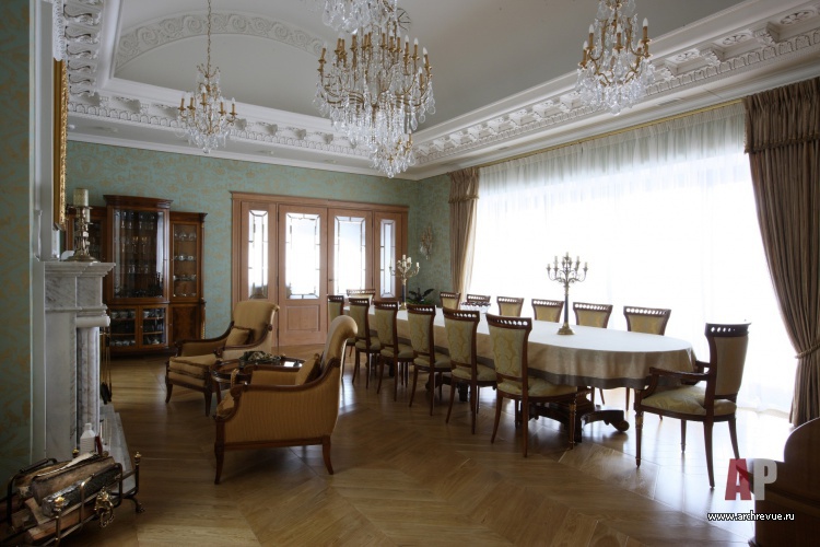 郊区古典风格住宅项目丨Бурыкин Александр等-38