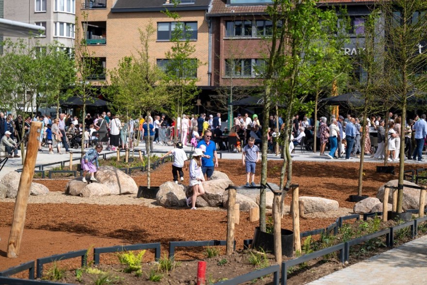 Genk市中心广场绿化改造项目(含大广场等)丨比利时丨Bureau Bas Smets-6