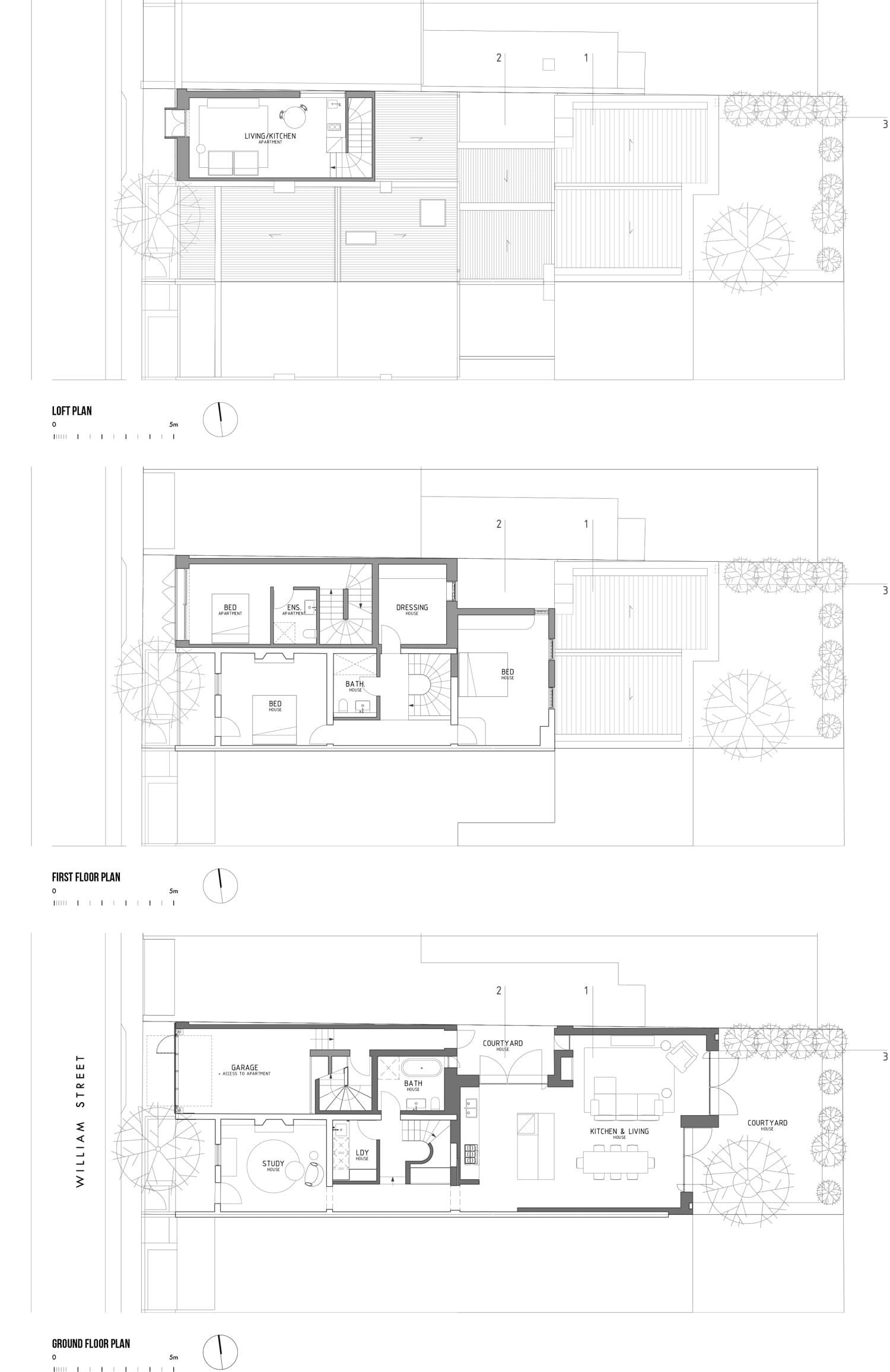 悉尼 Redfern 区的雕塑铜屋（Chimney House）-36