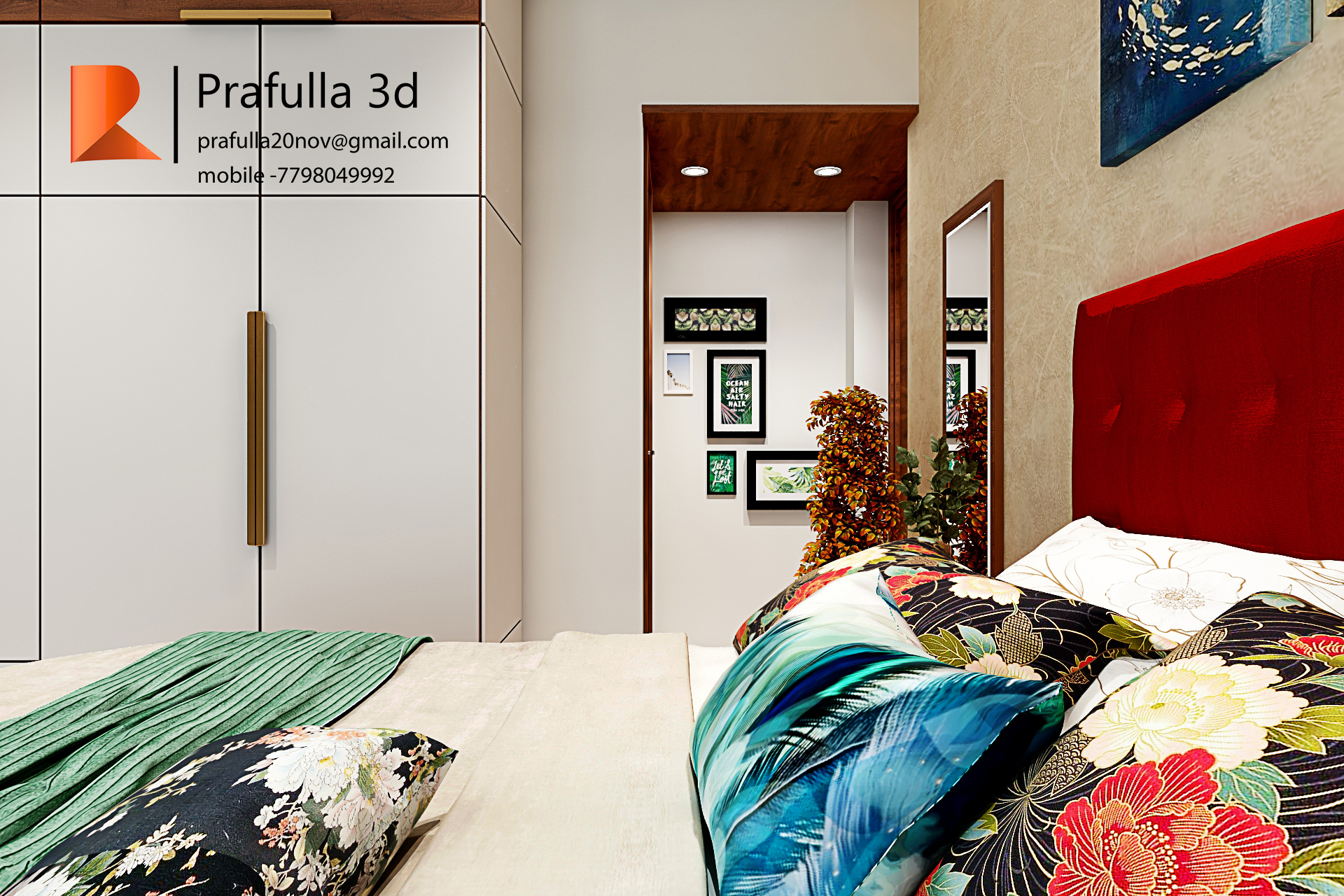 2BHK 公寓室内设计丨Minal Gupta-8