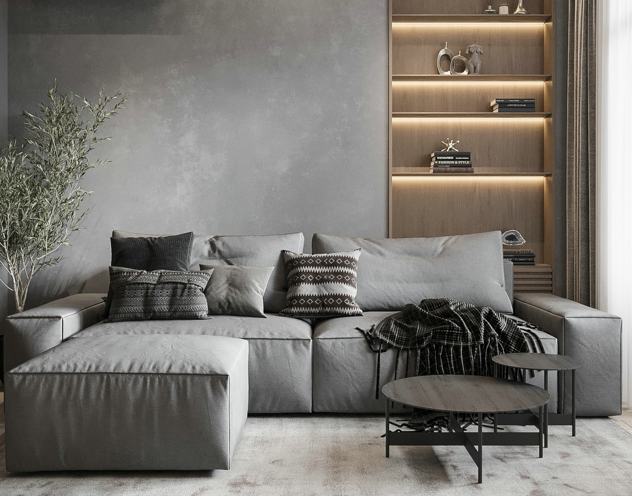 50㎡小空间公寓设计 超舒适！-5