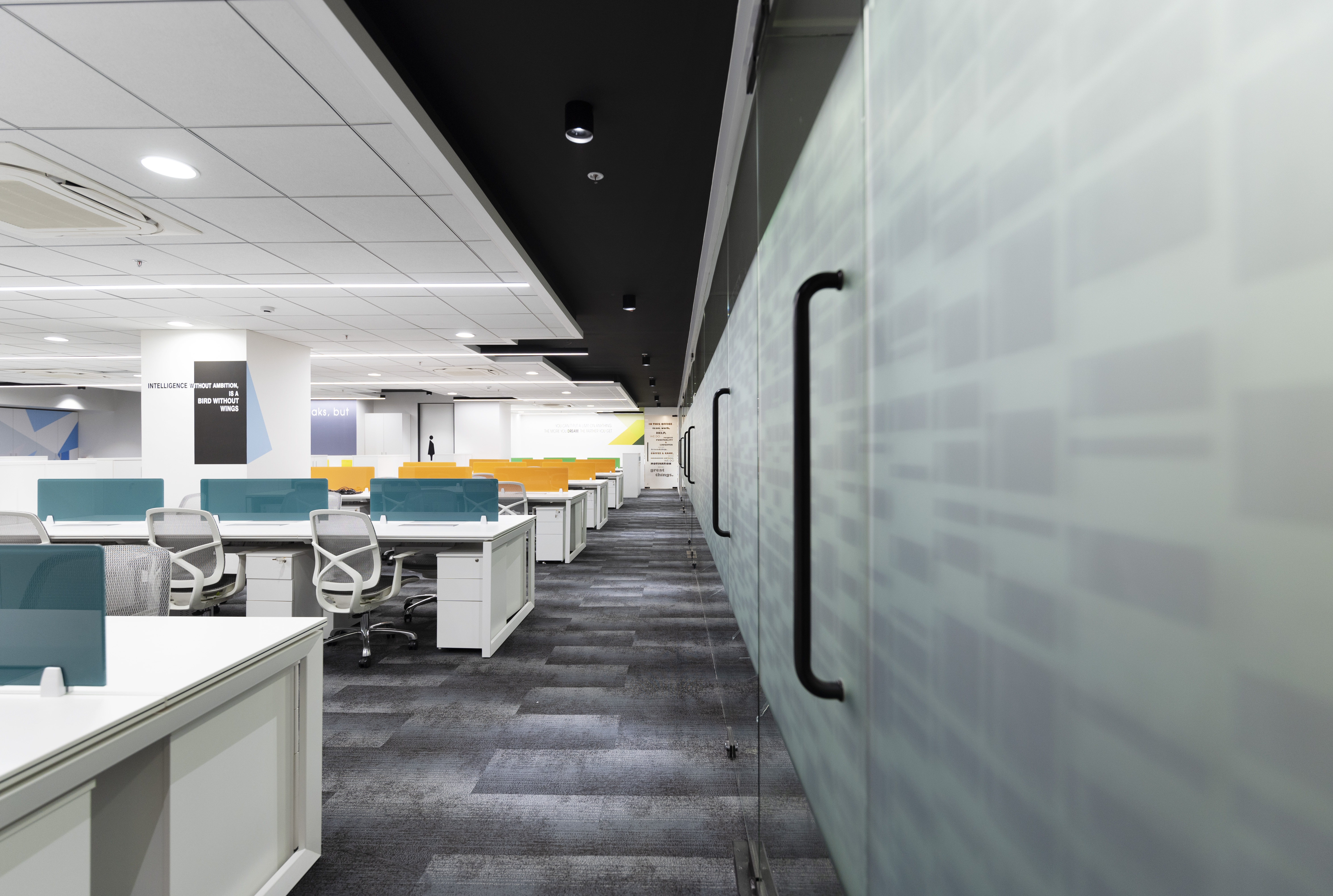 印度 Fedbank 银行总部室内设计-32