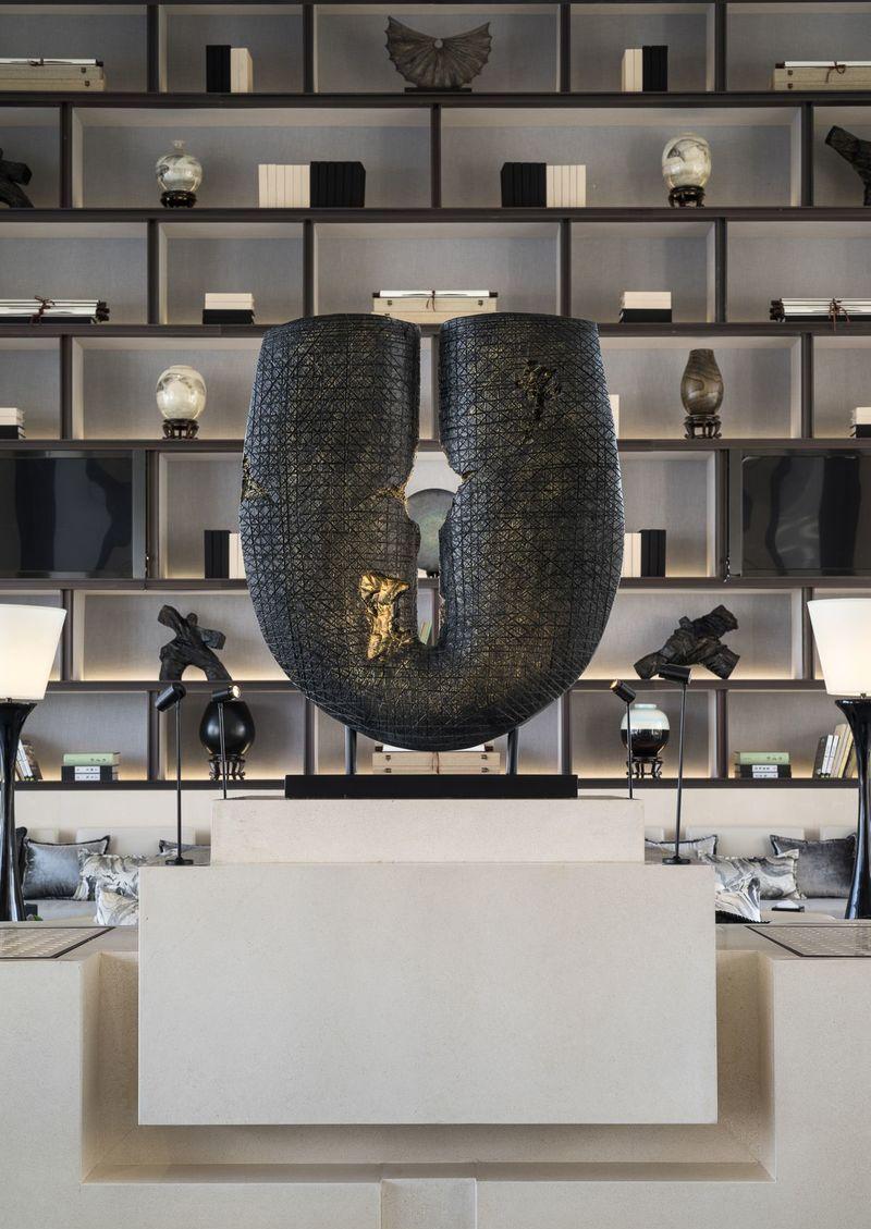 济南中海云麓公馆 | 现代优雅的装配式展销厅设计-11