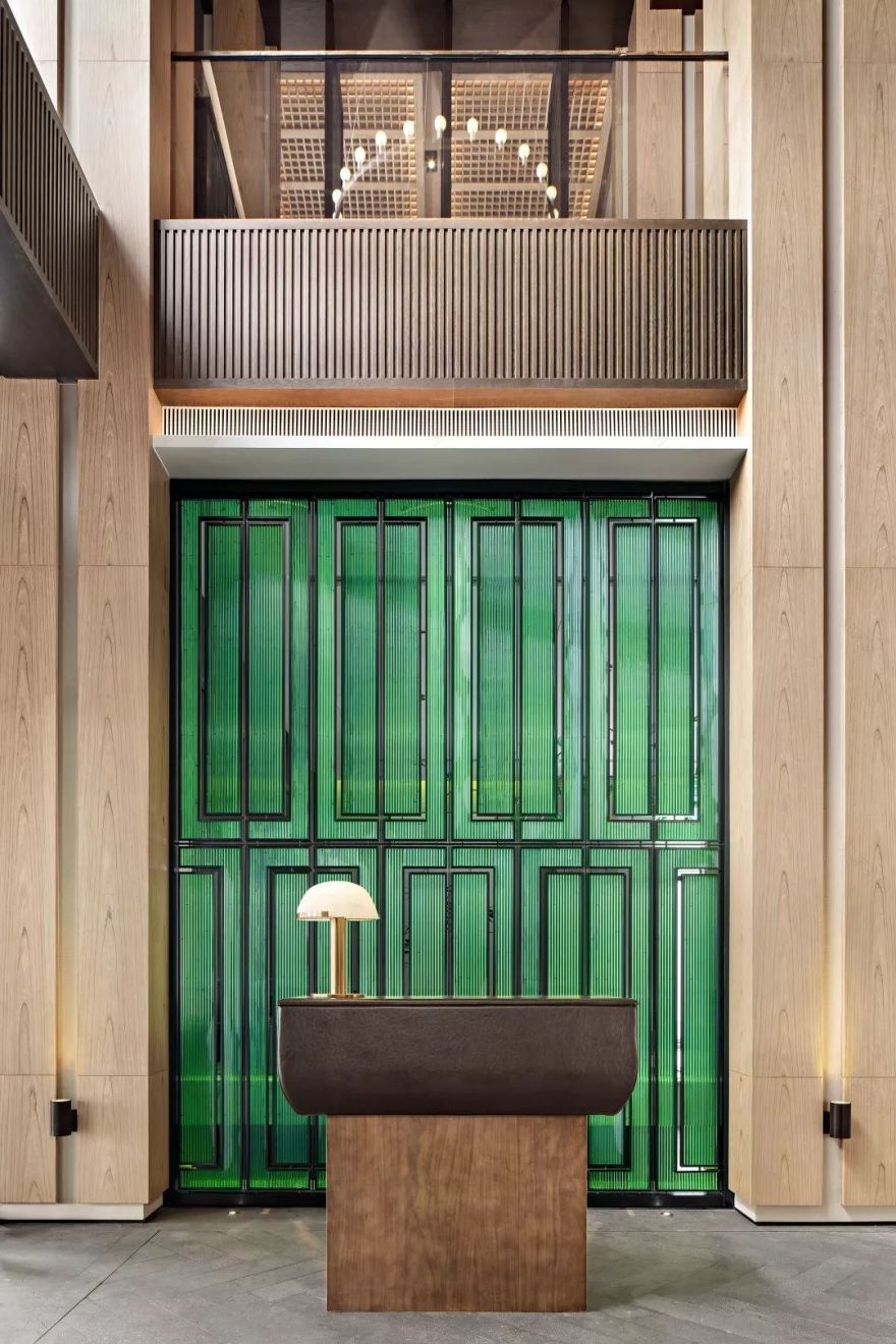 崇義綠邦合一山居銷售中心 | 竹鄉文化的室內空間演繹-10