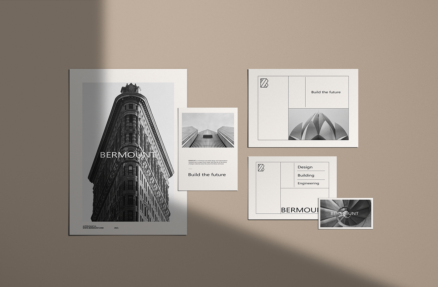 BERMOUNT 建筑设计公司品牌形象设计-12