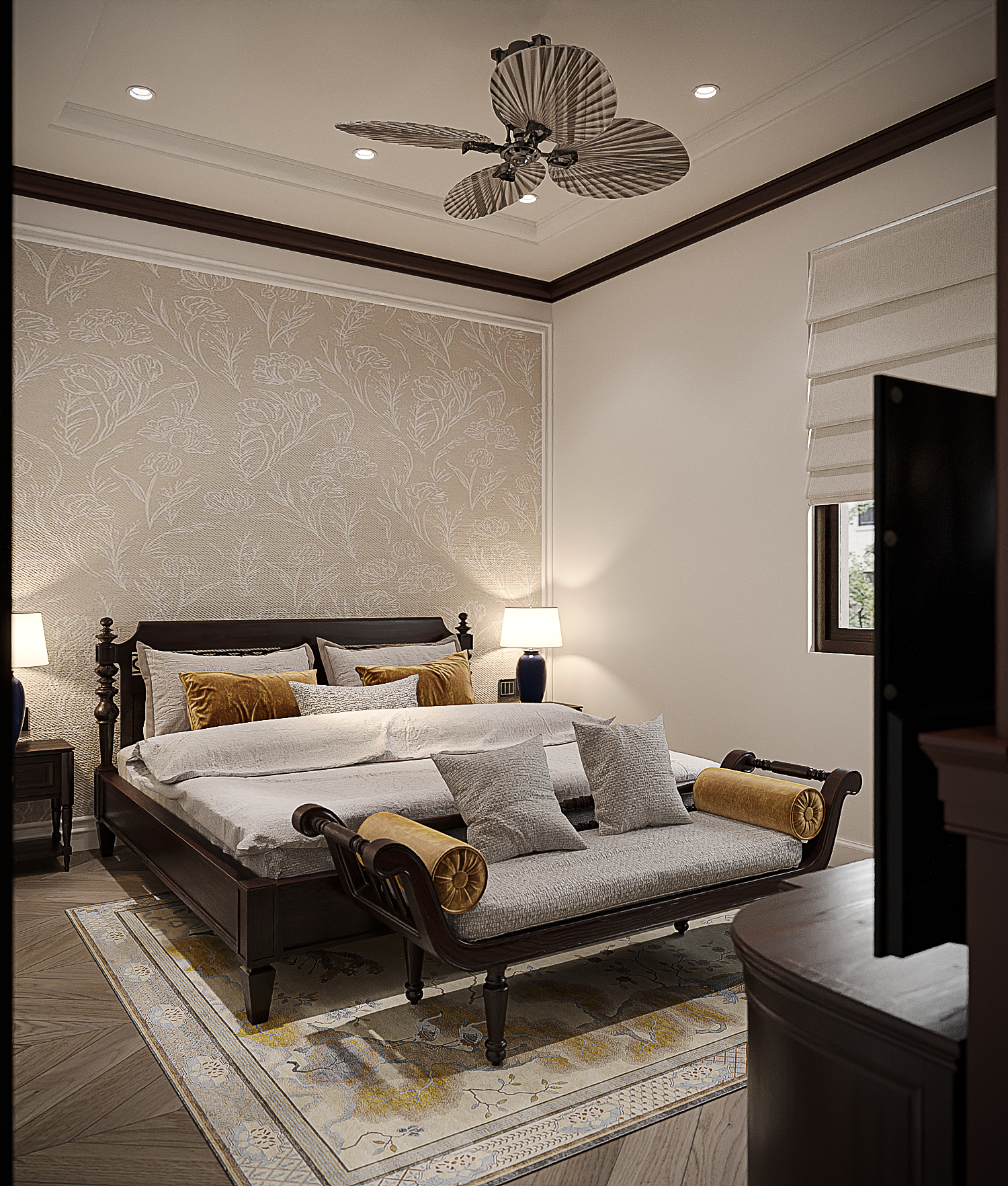 复古东南亚风平层-19