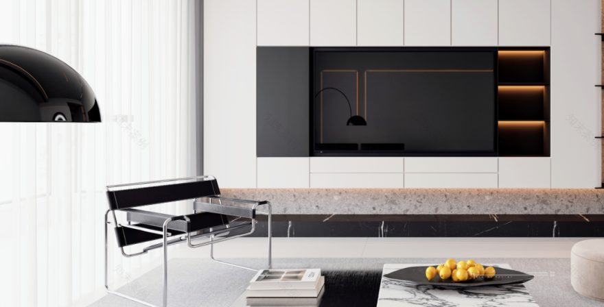 瑞华苑极简空间设计丨张腾飞-21