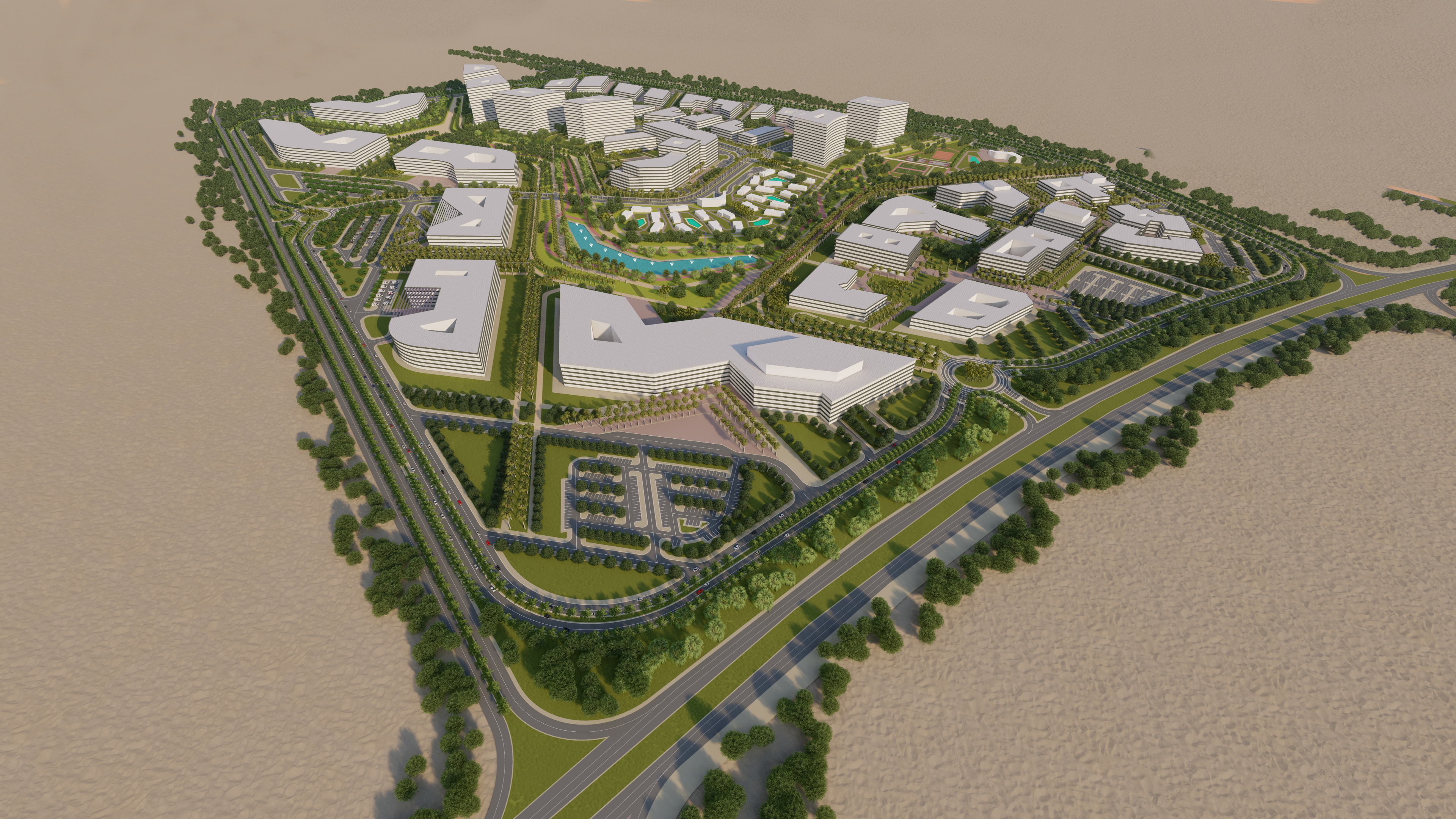 医疗城丨埃及丨Distance Studio Consultants-31