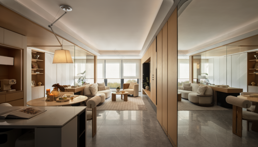 GNU金秋×VANKE万科:界域之间,开与合的居住智慧-61