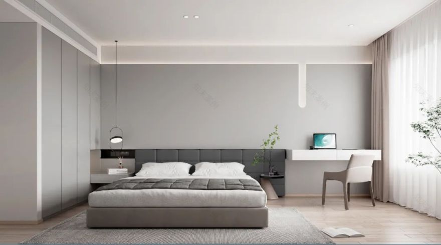 奶油系风格设计,打造舒适温馨之家丨中国长沙丨周笙笙建筑装饰设计-38