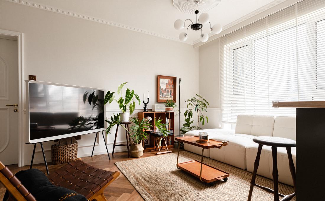 复古绿调优雅独居-10