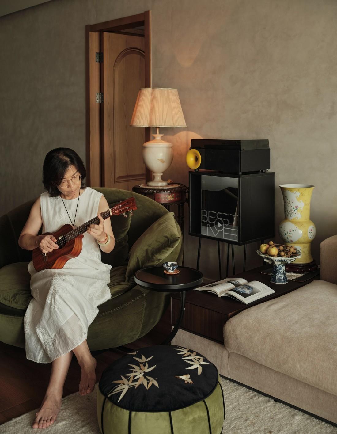 中式禅意与现代中古,160平老房大变身-14