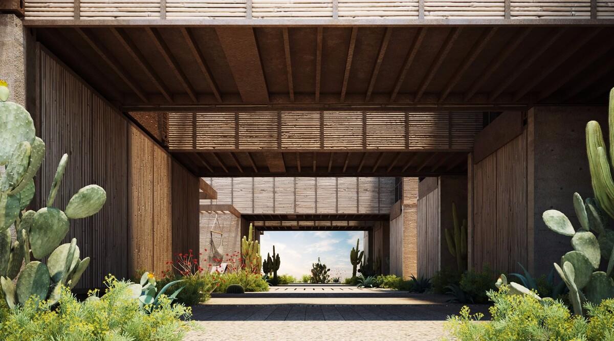 拉本塔纳海滩上的集装箱伪装者丨墨西哥丨V TALLER-21