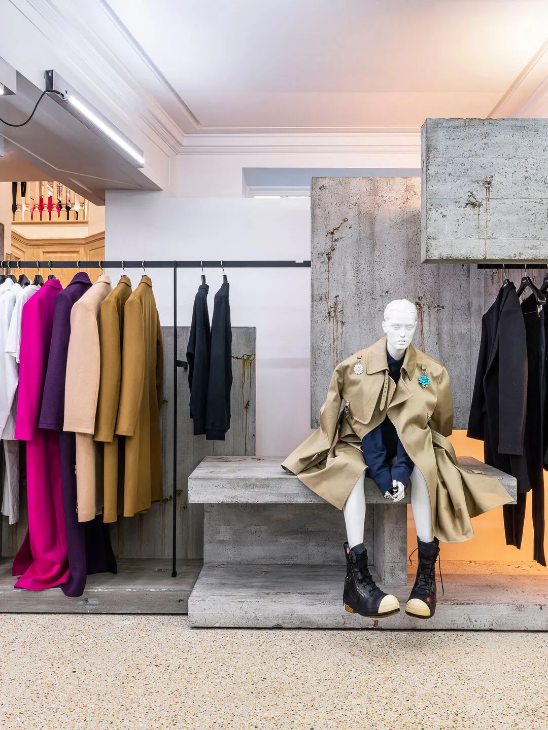 混凝土风服装店丨比利时丨Glenn Sestig Architects-22