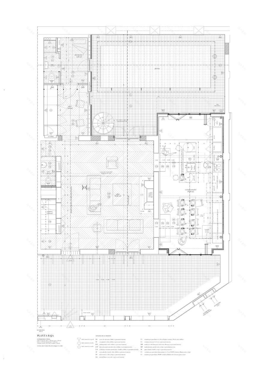 绿池之屋丨西班牙马德里丨aceboXalonso studio-39
