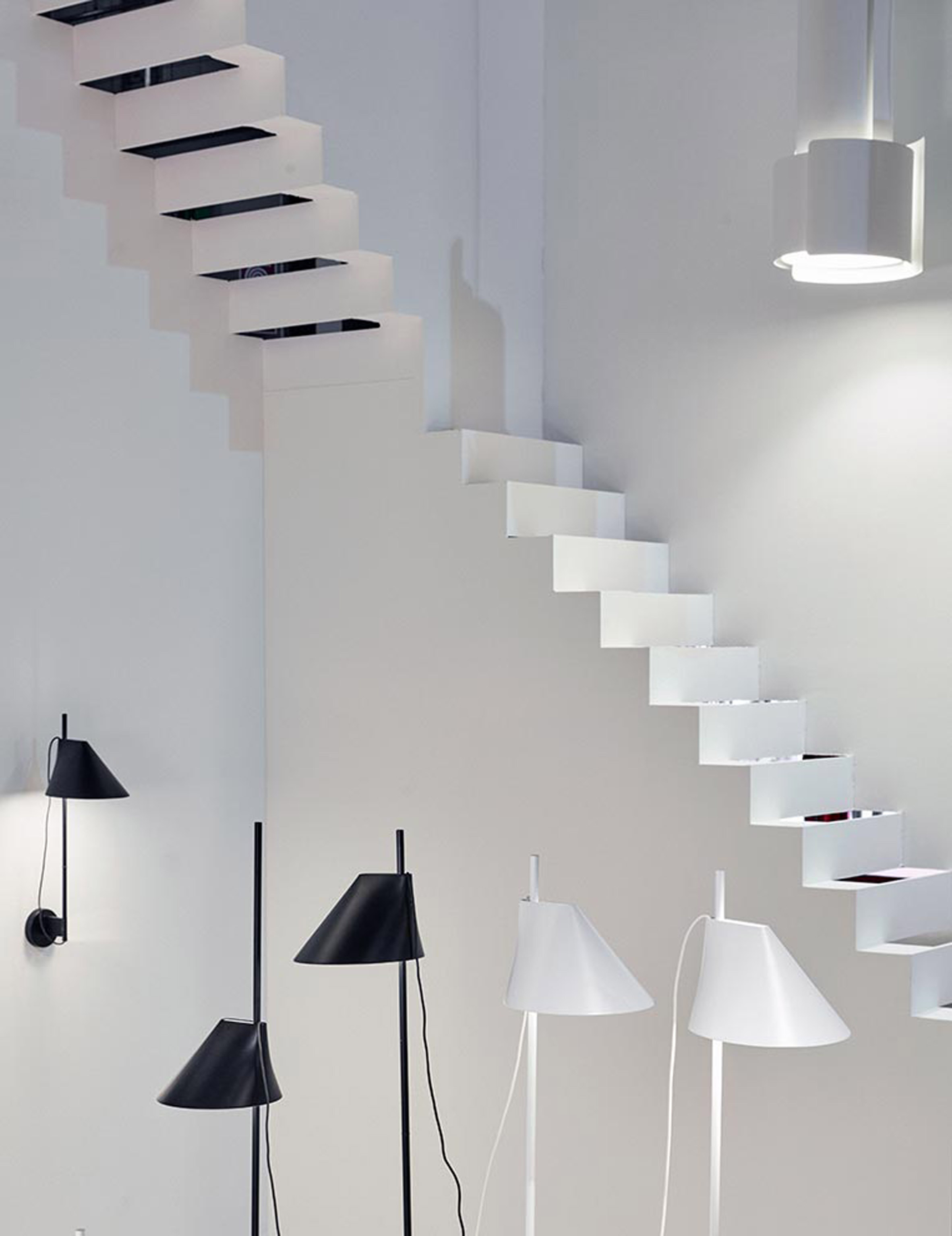 GamFratesi designs Yuh collection of sliding lamps for Louis Poulsen-8