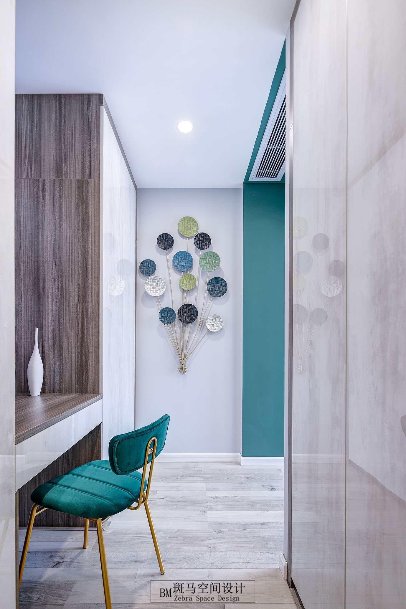 马卡龙色的浪漫空间 | 深圳庐峰翠苑 120 平方少女心设计-33