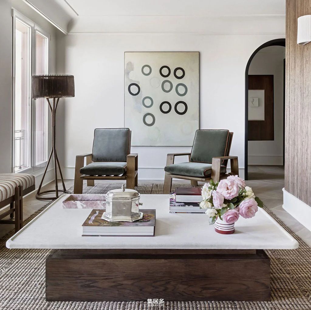 马德里低调优雅的地中海风情住宅-0