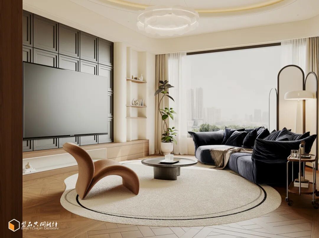 磐石设计|复古情调叠加现代审美创造惬意的生活片场-67