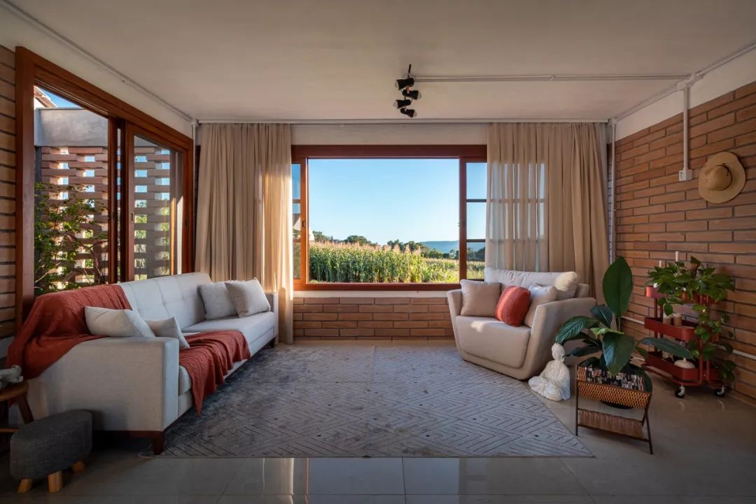 农村 810 平方英尺红砖住宅丨巴西丨GGH 设计机构-19