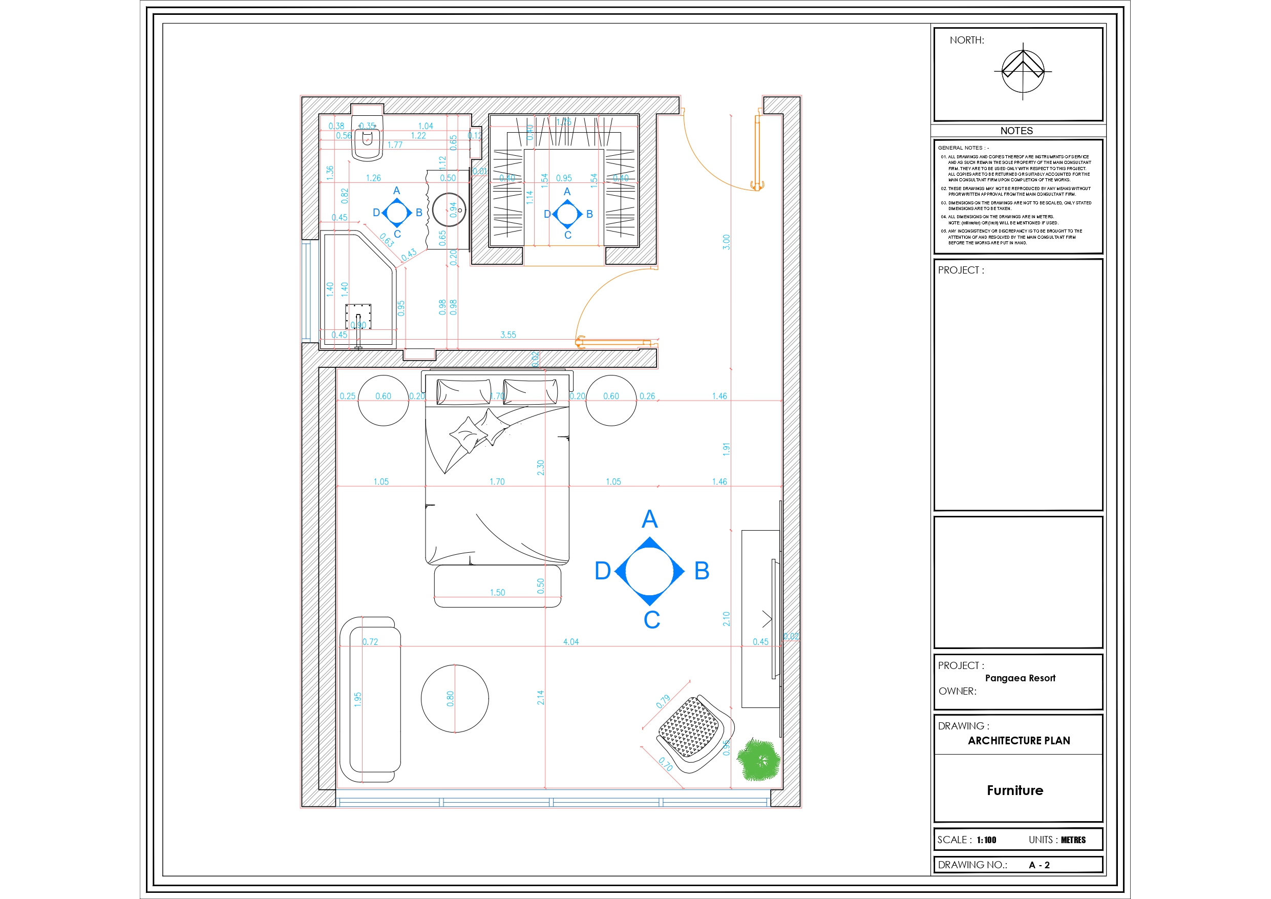 WORKING DRAWING OF CHALET-2
