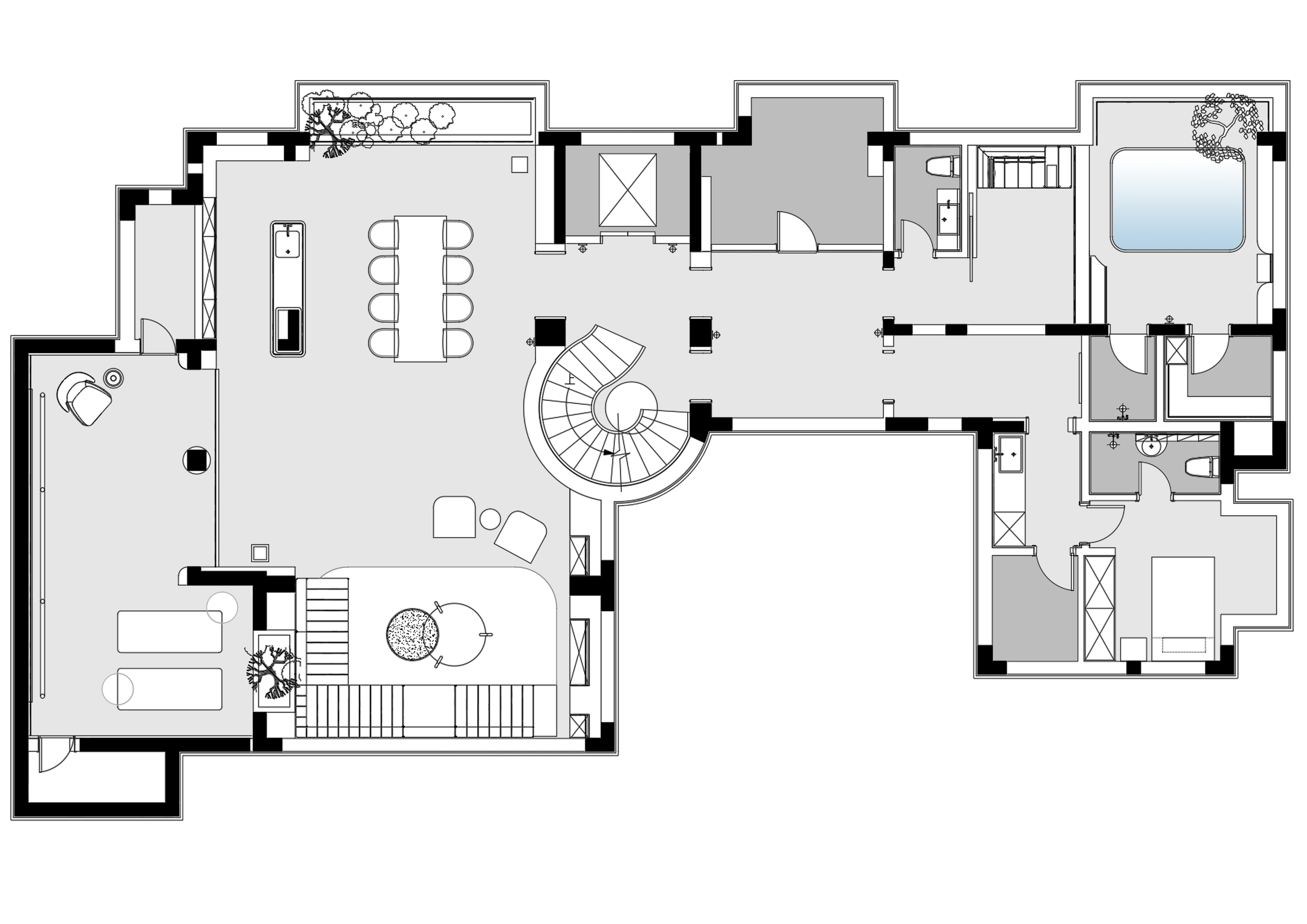 德方圆 · 580㎡法式别墅-62