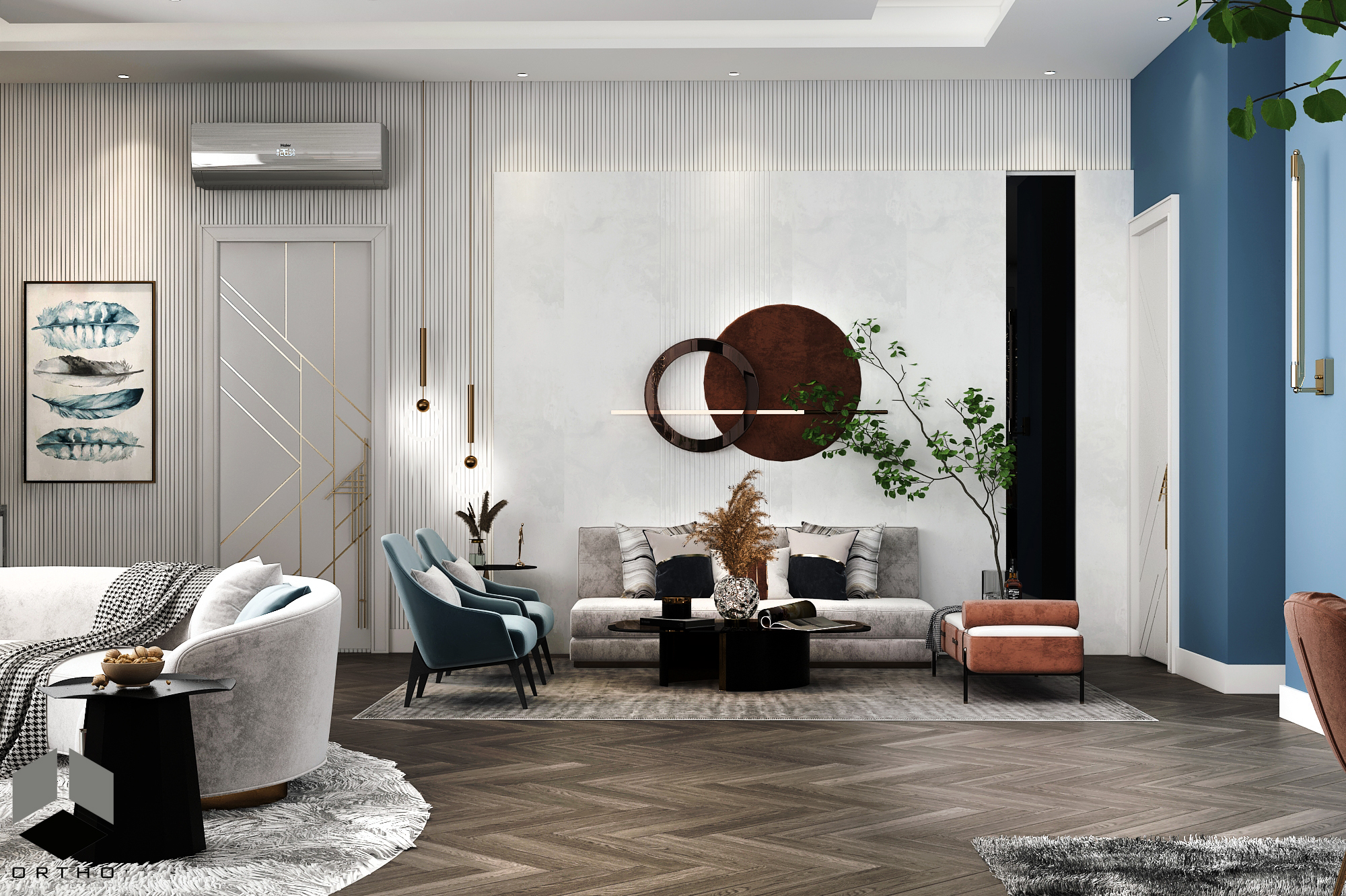 SF 接待处设计丨ORTHO DESIGNS STUDIO-12