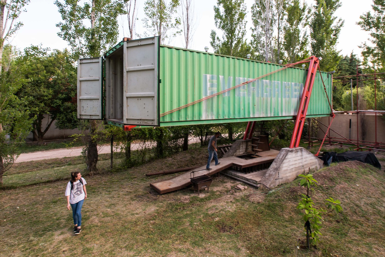 阿根廷马扎鲁尔集装箱住宅丨Estudio Nómade-17