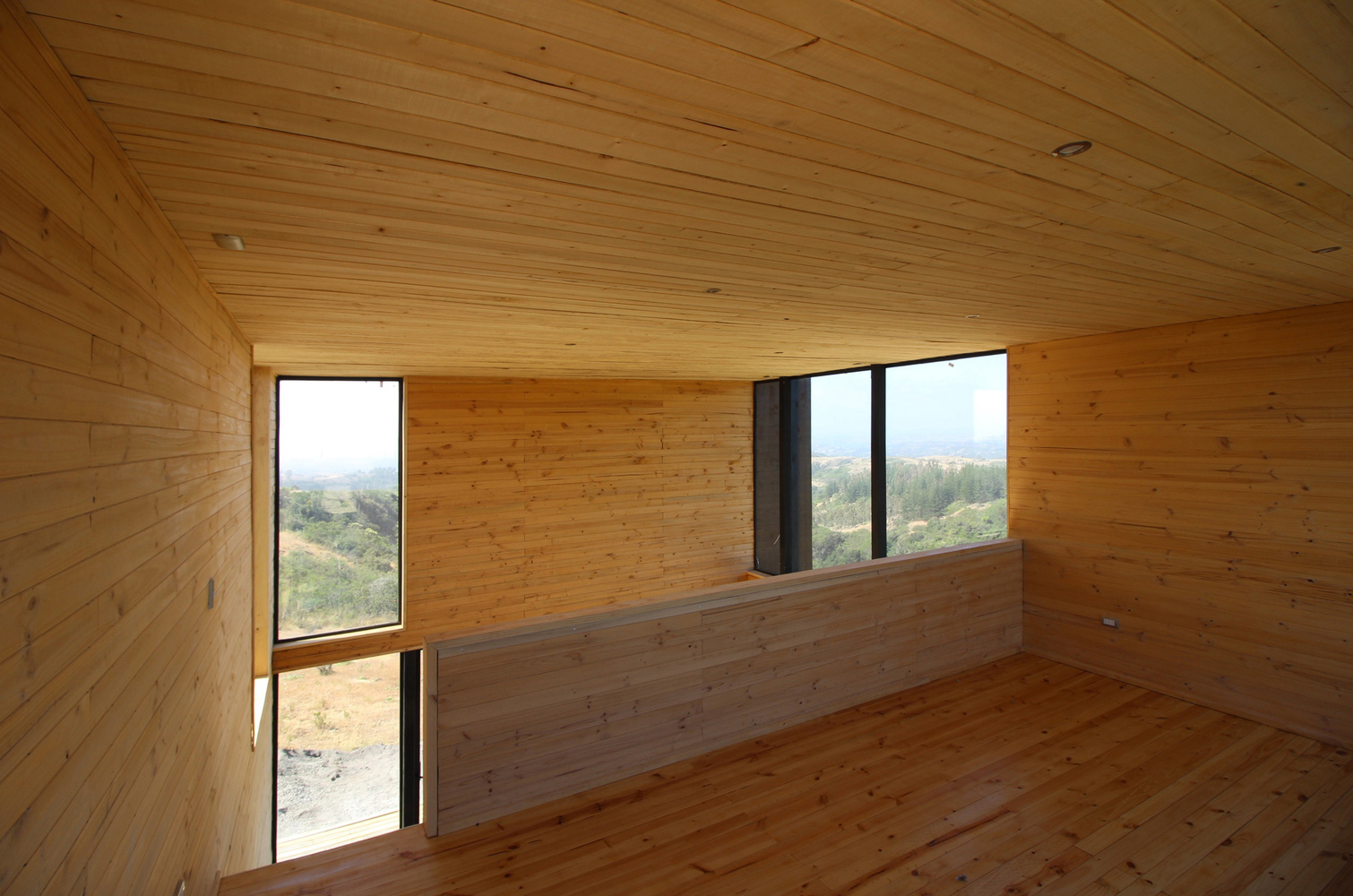 S House · 融合自然风景的现代木结构住宅设计丨智利丨nicolasCRUZarquitectos-19