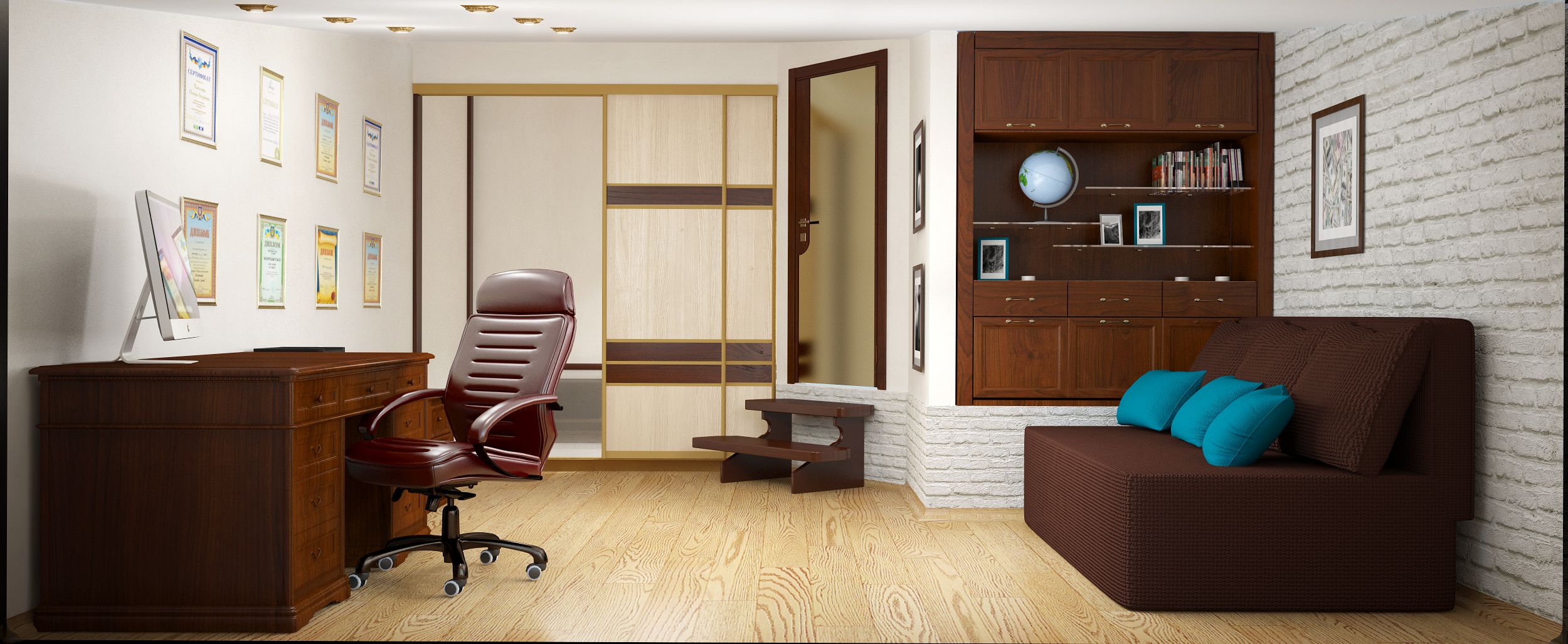 基辅市中心顶层公寓丨乌克兰基辅-14