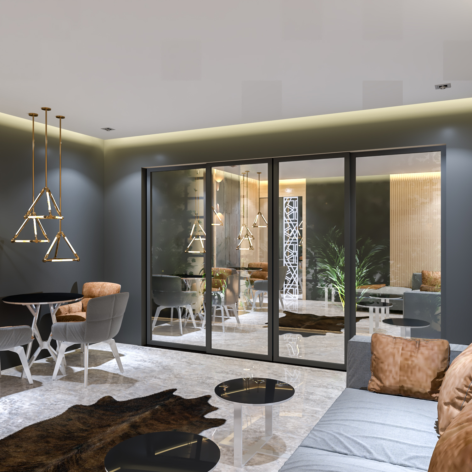 私人接待处和花园-17