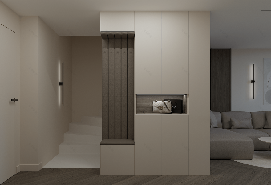 Minimalist Interior With Natural Wood-8