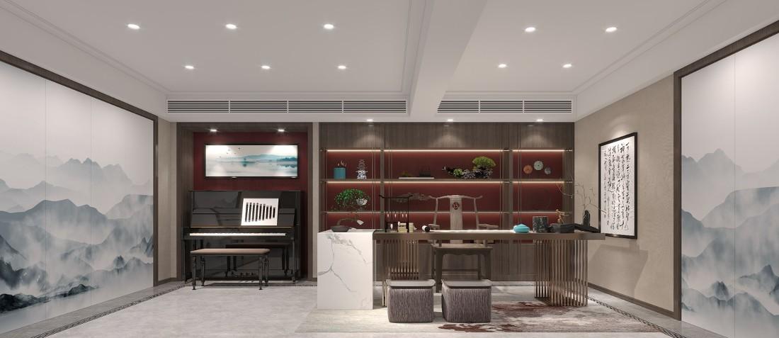 温柔坚定，原木皮质的餐厅设计-6