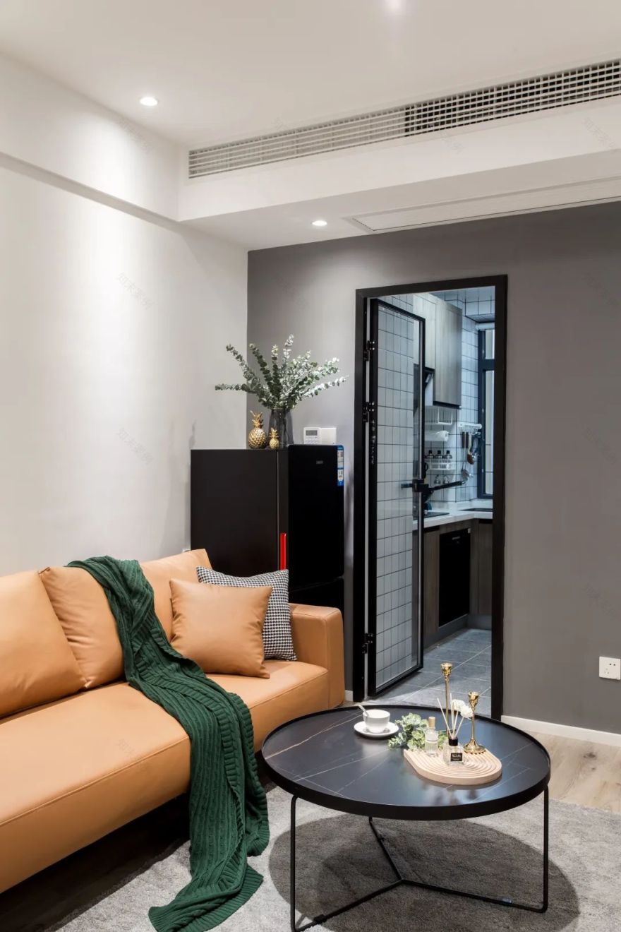 42㎡小公寓翻新记 · 暗黑空间变时尚一人居丨中国武汉丨尔屿设计-26