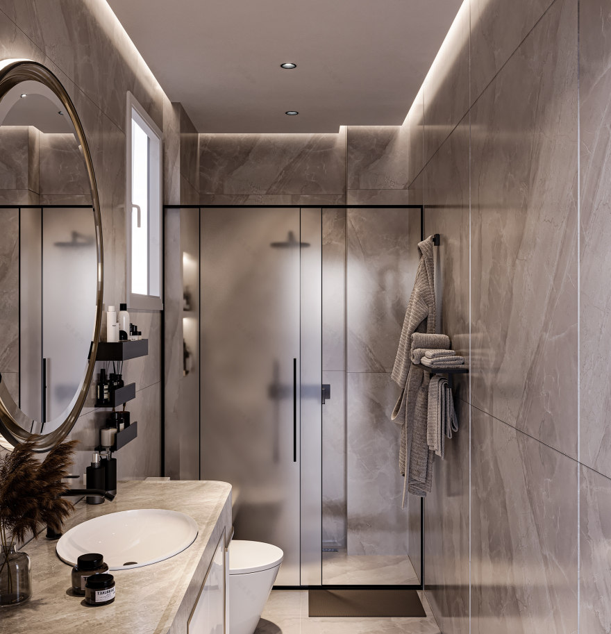 现代温馨公寓丨埃及丨Mariam Ahmed-41