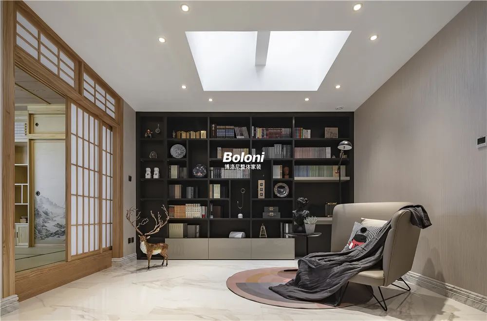 远洋天著 480㎡轻奢混搭风,打造和谐而多彩的家-54