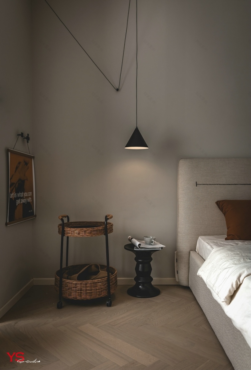 奶咖色之家 · 融合复古与极简的一室设计丨中国重庆-65