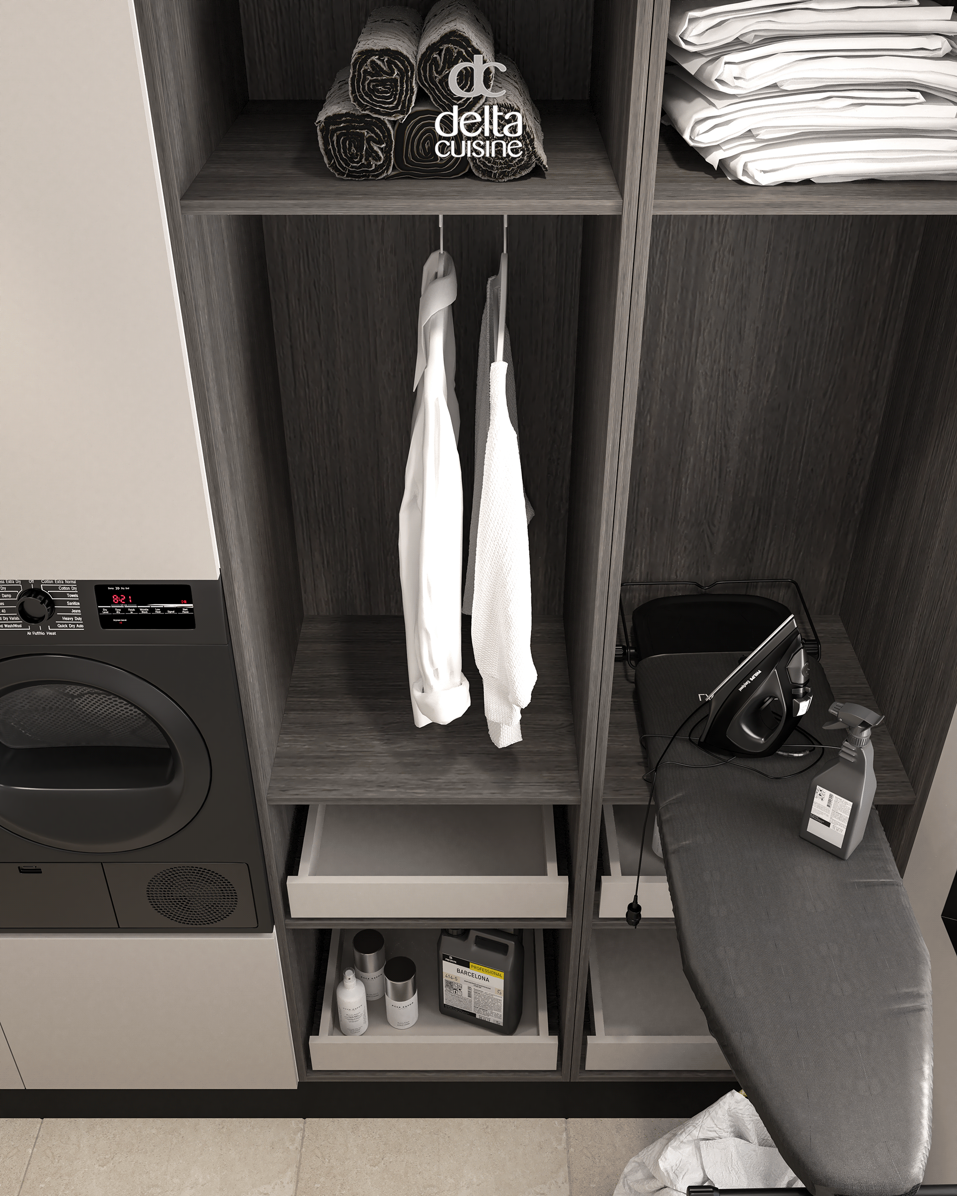 室内公寓设计丨DELTA CUISINE 公司-33