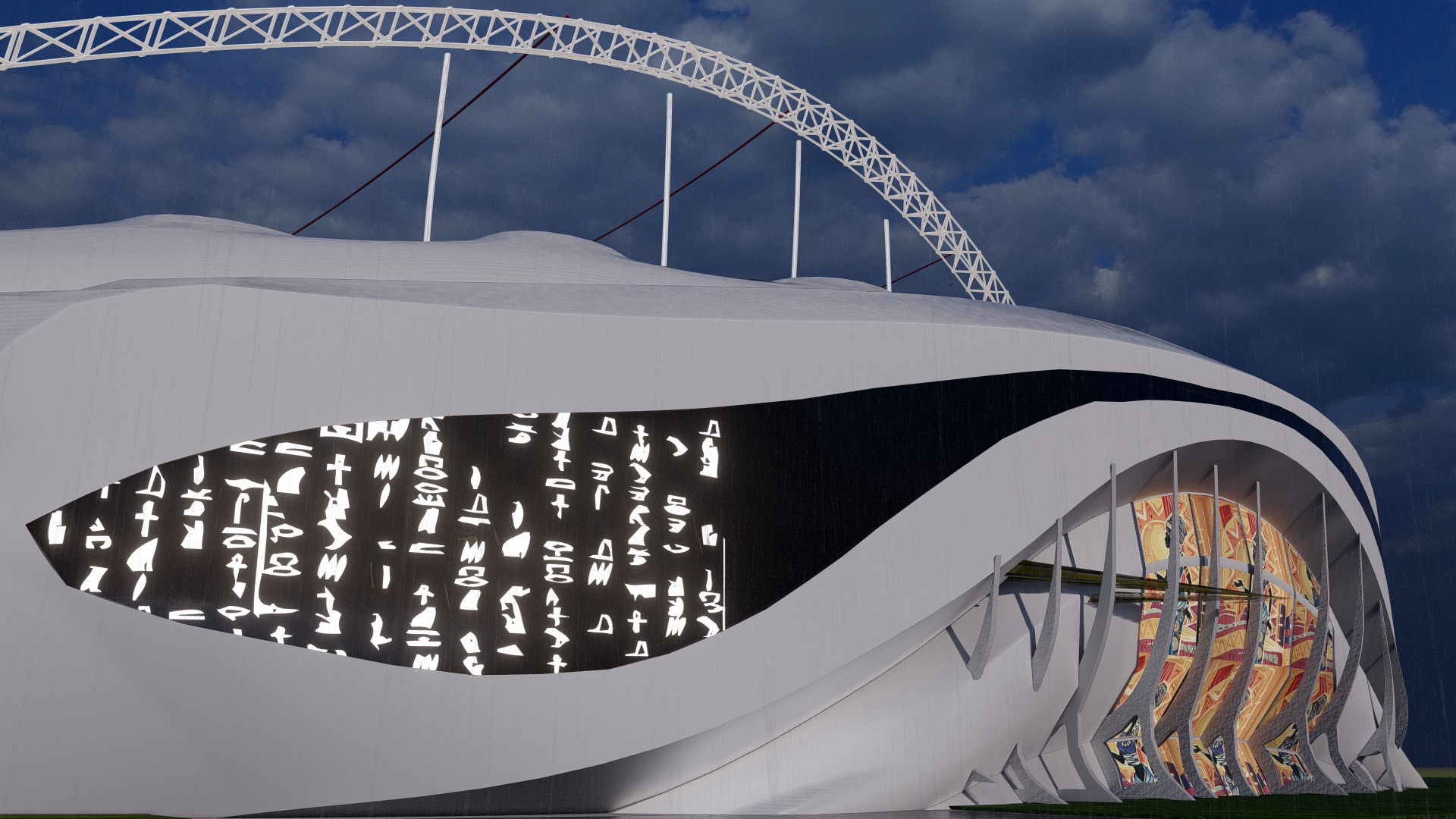 Olympic sports city (Graduation Project)-24